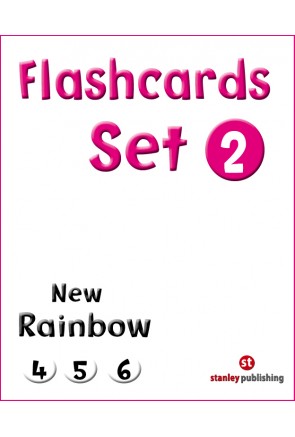 New Rainbow - Level 4 a 6 - Set 2 - Printable flashcards (DIGITAL EDITION)