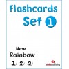 New Rainbow - Level 1 a 3 - Set 1 - Printable flashcards (DIGITAL EDITION)