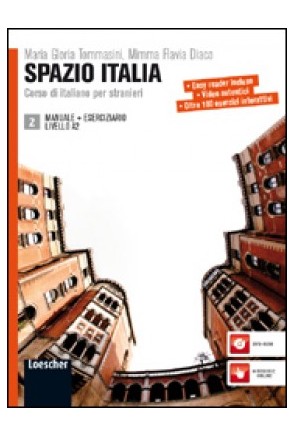 SPAZIO ITALIA 2 + ESERCIZIARIO + DVD