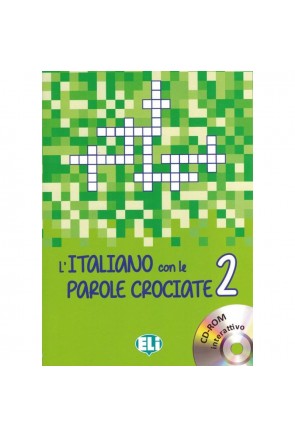 L'ITALIANO CON LE PAROLE CROCIATE 2 + DVD-ROM 
