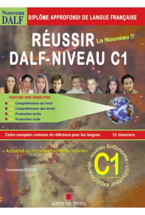 RÉUSSIR DALF C1 – LIVRE + CORRIGES + 2CD
