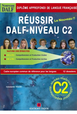 RÉUSSIR DALF C2 – LIVRE + CORRIGES + 4CD