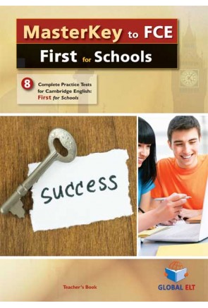 Masterkey FCE for Schools – 8 Tests – Self-Study Edition