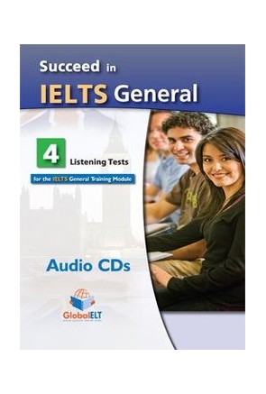 Succeed in IELTS General – 8 R&W + 4 L&S Tests – CD