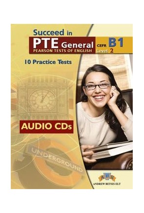 PTE Level 2 CEF B1 - 10 Tests - CDS 