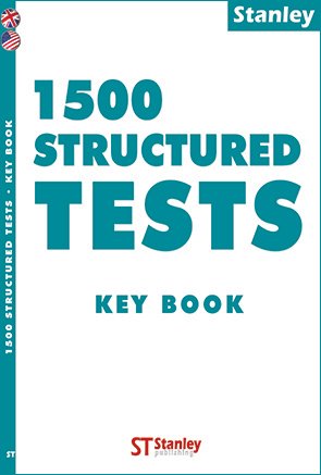 1500 Structured Tests Key book