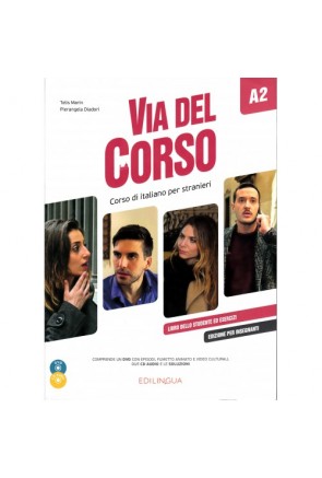 Via del Corso A2 – Libro del professore + 2CD + DVD