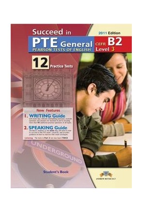 PTE Level 3 CEF B2 – 12 Tests – Student's Book