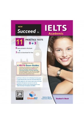 New Succeed in IELTS Academic – 8 + 3 Practice Tests – Student's Book