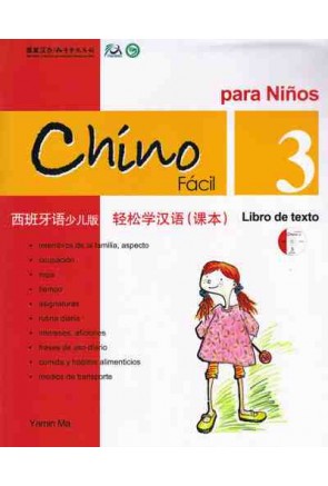 CHINO FÁCIL PARA NIÑOS 3 - LIBRO