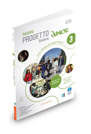 Nuovo Progetto italiano Junior 3 Edizione per insegnanti (+ CD + DVD Video)