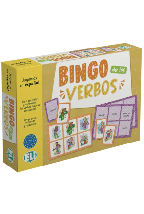 BINGO DE LOS VERBOS  BINGO DE LOS VERBOS