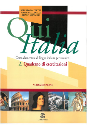 QUI ITALIA &ucirc; 2 Quaderno di Esercizi 