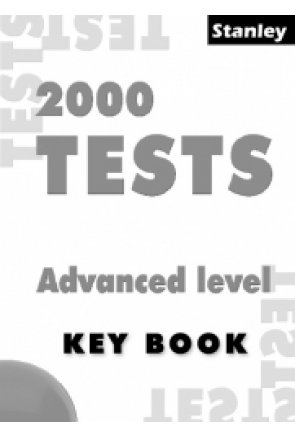 2000 Tests Advanced level - Key book