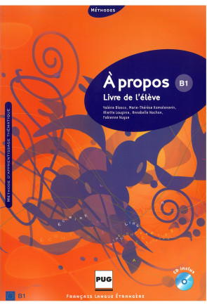 &Agrave; PROPOS B1 - LIBRO +CD 