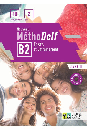 NOUV M&Eacute;THODELF B2 PACK &Eacute;L&Egrave;VE (+2 TESTS + CD)